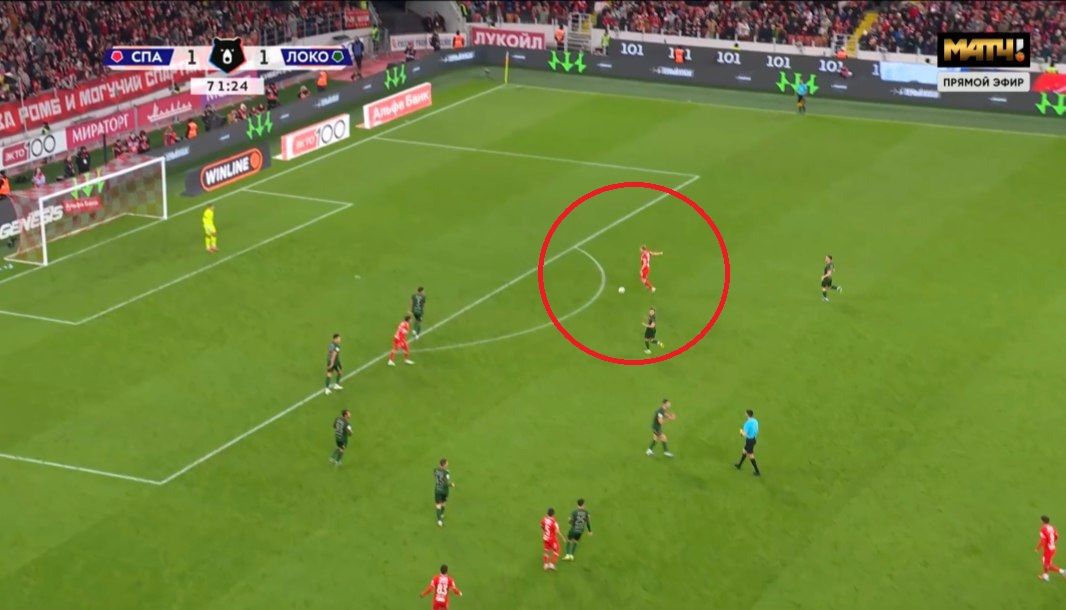 Выход Умярова один на один