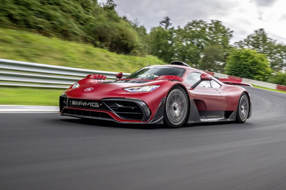 Mercedes-AMG One на «Нюрбургринге» Mercedes-AMG One на «Нюрбургринге»