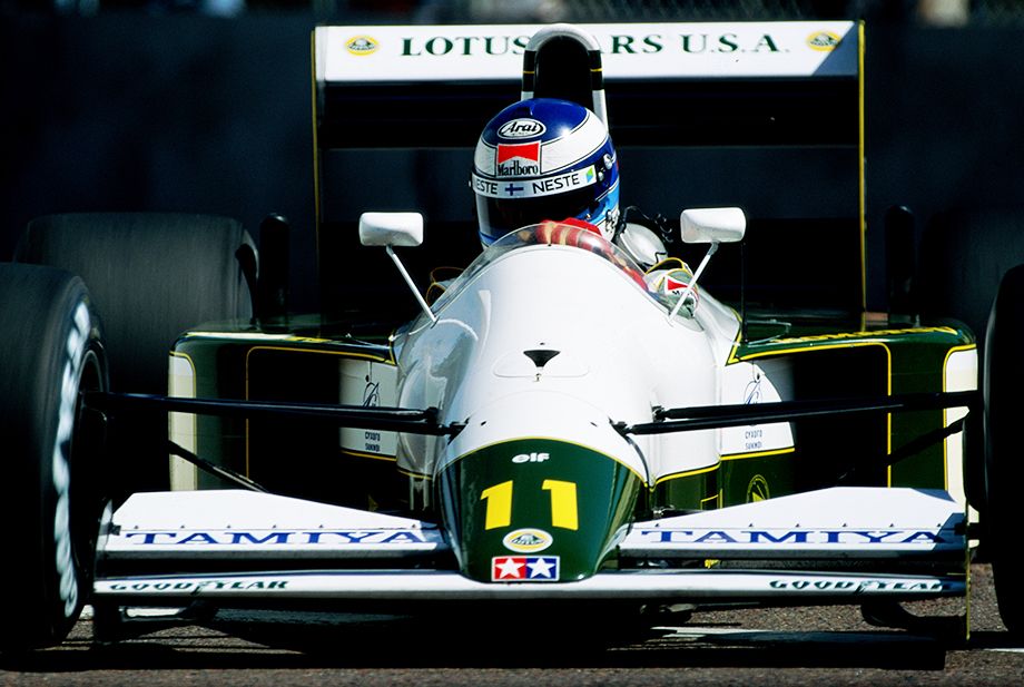 Mika Hakkinen in the 1991 season Mika Hakkinen in the 1991 season