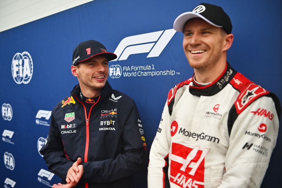 Verstappen y Hulkenberg en el Gran Premio de Canadá