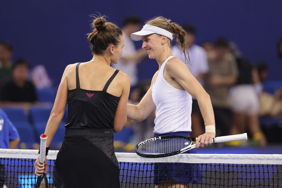 Вероника Кудерметова и Людмила Самсонова на малом Итоговом турнире WTA в Чжухае в 2023 году