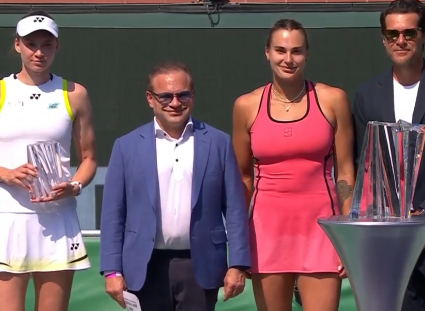 Елена Рыбакина и Арина Соболенко