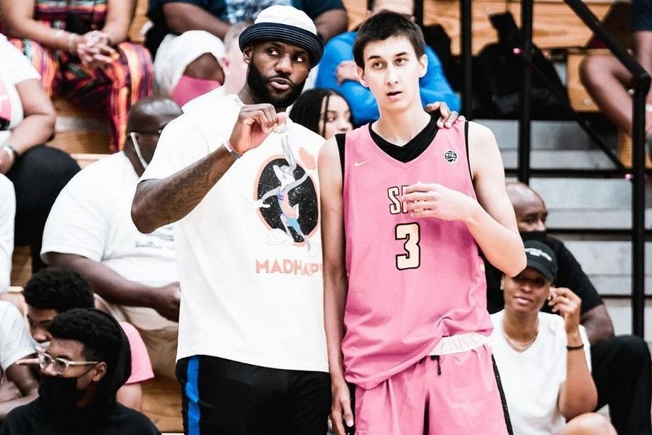 Леброн Джеймс и Тимофей Рудовский