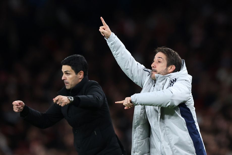 Микель Артета и Николя Жовер