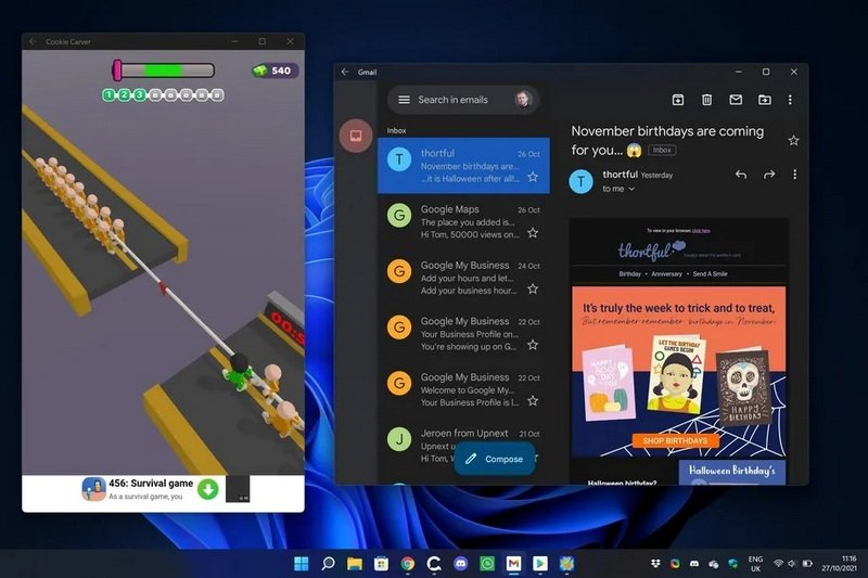 Приложение из Play Store на Windows 11 Приложение из Play Store на Windows 11
