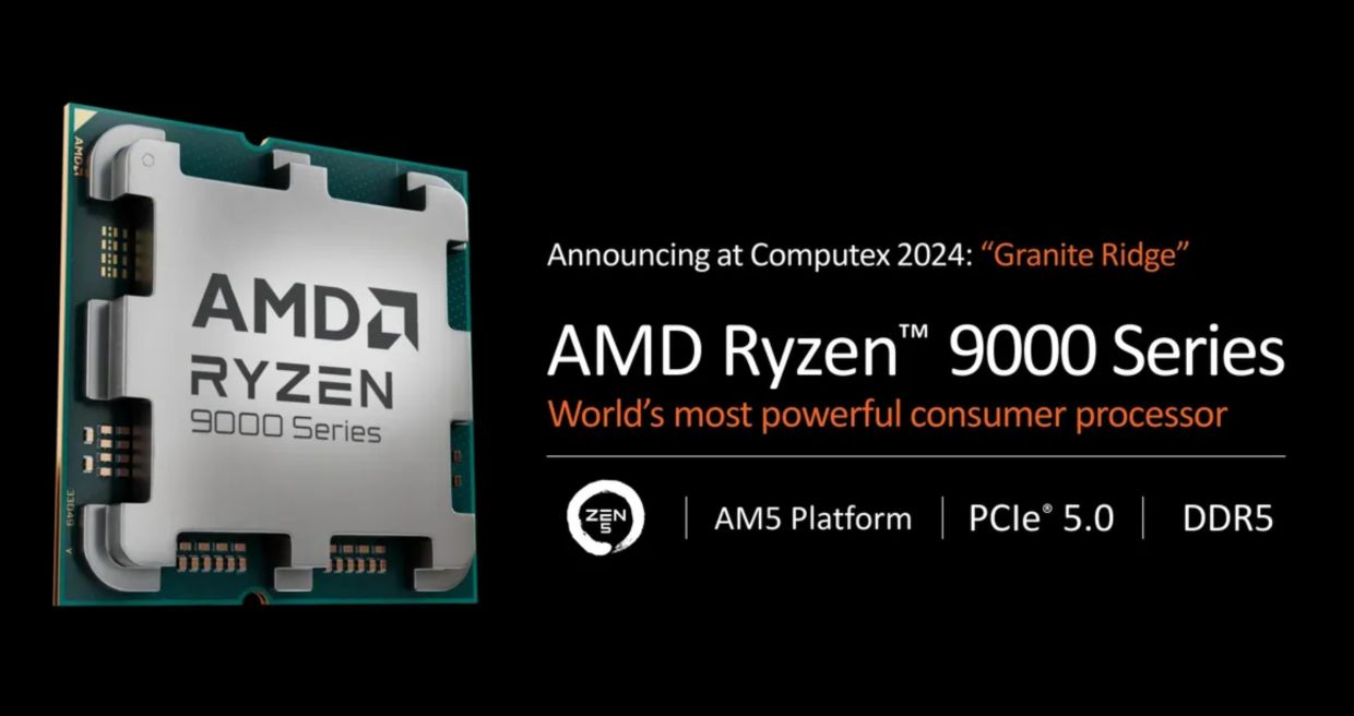 AMD представила мощные процессоры Ryzen 9000 на базе Zen 5 - Чемпионат