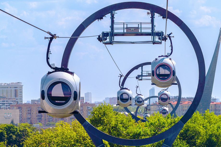Канатная дорога на ВДНХ
