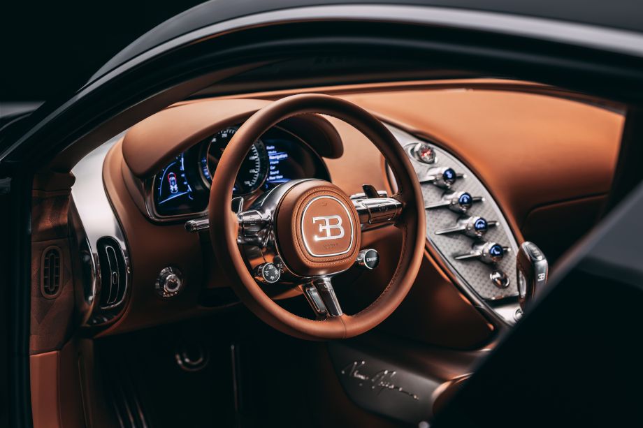 Интерьер Bugatti F.K.P. Hommage