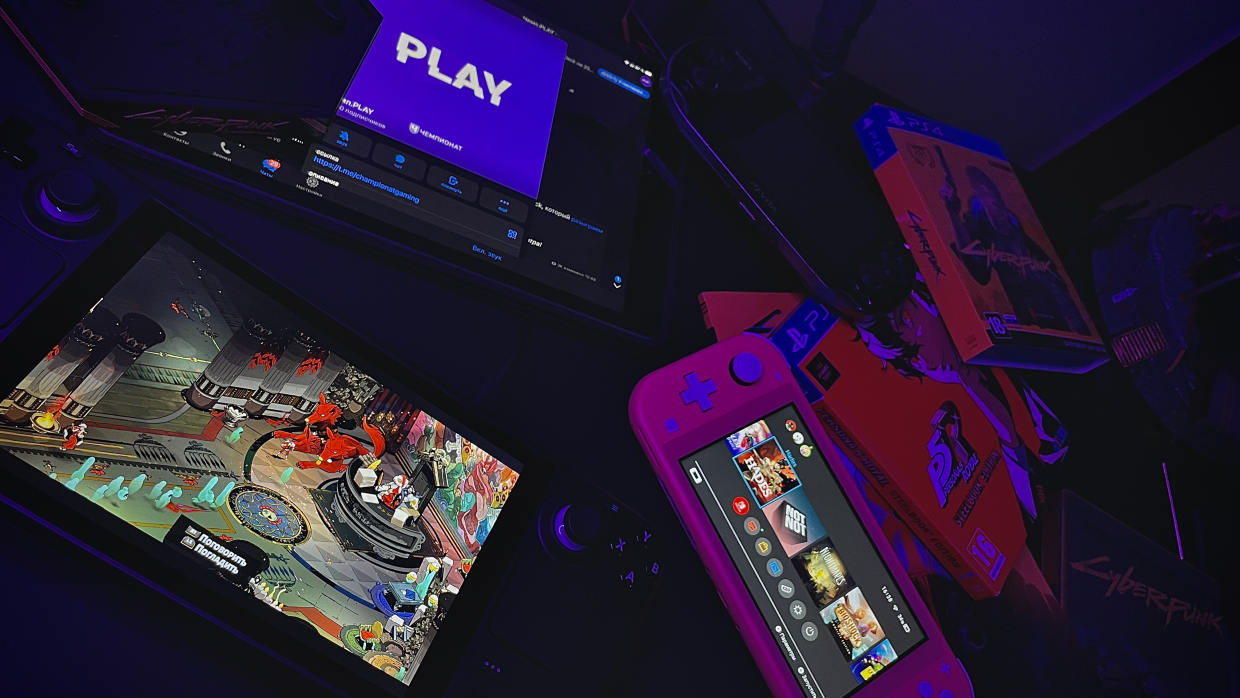 Hades на Steam Deck