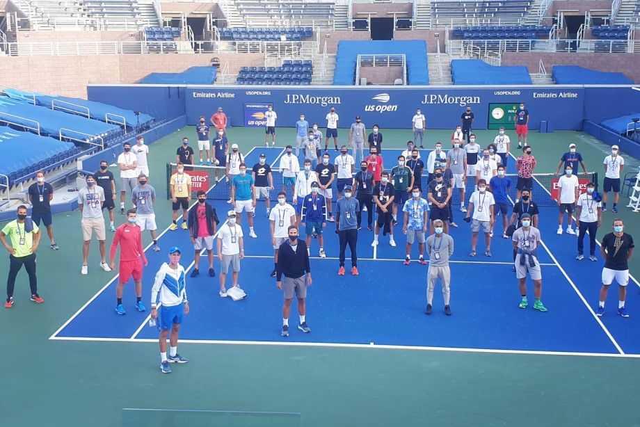 Hace tres años, Djokovic y varios otros tenistas anunciaron la creación de la PTPA y se tomaron una foto grupal.