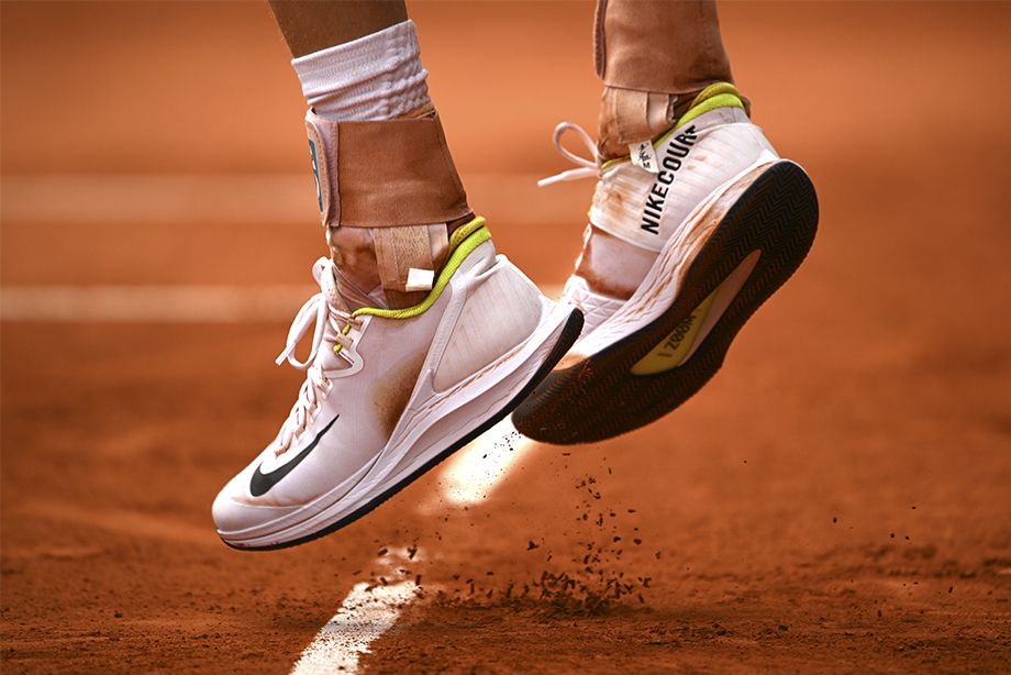 Янник Синнер в обуви Nike на «Ролан Гаррос» — 2024 Янник Синнер в обуви Nike на «Ролан Гаррос» — 2024