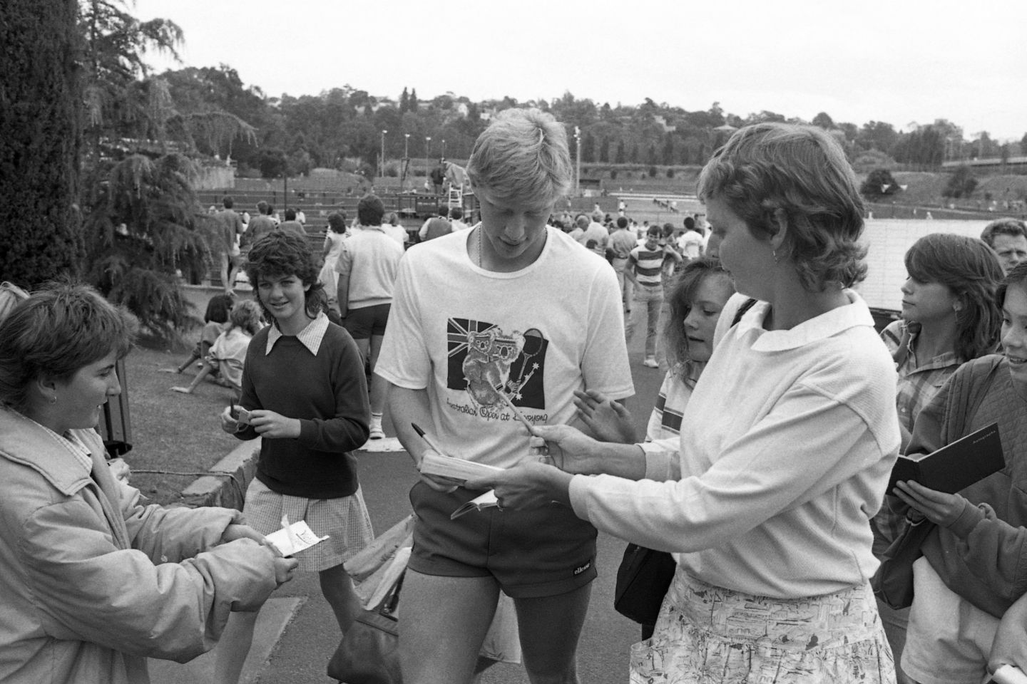 Борис Беккер на Australian Open — 1985