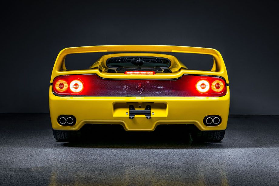 Ralph Lauren-in Ferrari F50 Ralph Lauren-in Ferrari F50