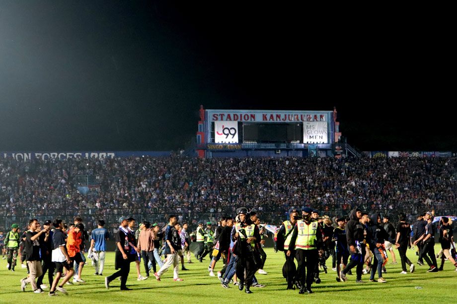 Трагедия в футбольном матче чемпионата Индонезии