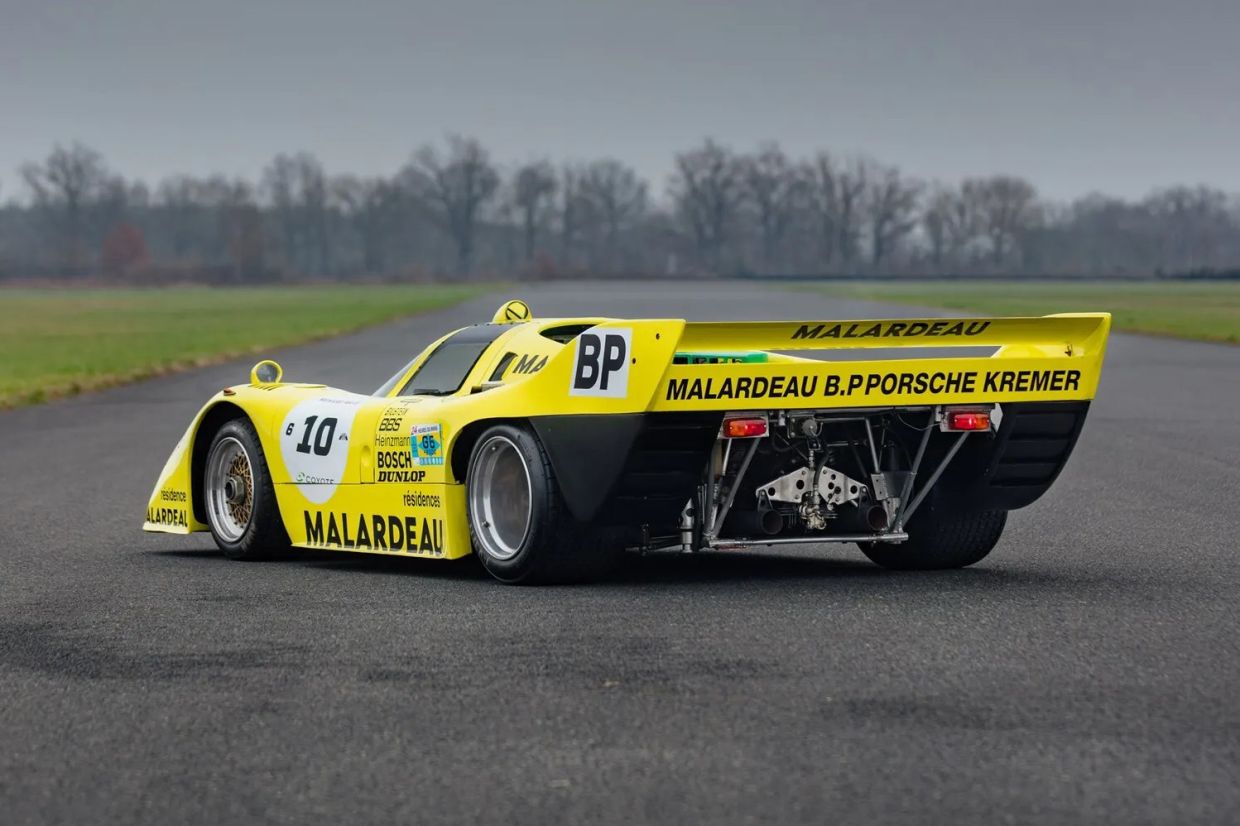 На аукцион выставлен последний Porsche 917. Он выступал в «24 часах  Ле-Мана» 1981 года - Чемпионат