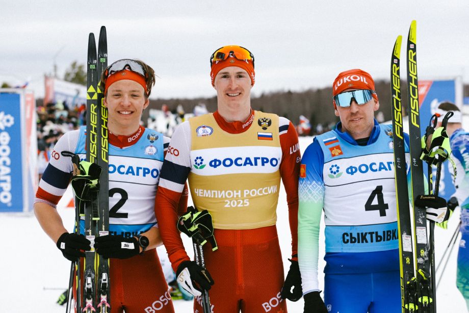Призёры марафона на чемпионате России в Сыктывкаре