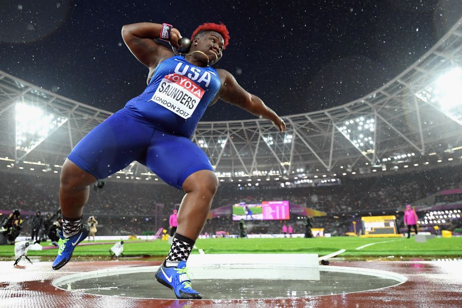 Призёр Олимпийских игр, легкоатлетка Рейвен Сондерс, известная как Халк ...