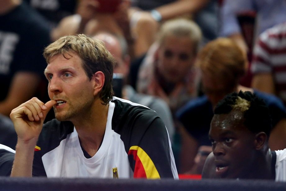 Дирк Новицки и Деннис Шрёдер, 2015 год