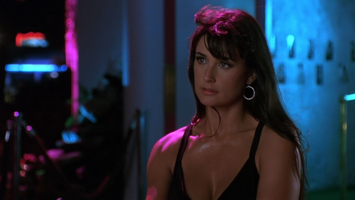 Деми Мур в фильме «Стриптиз»