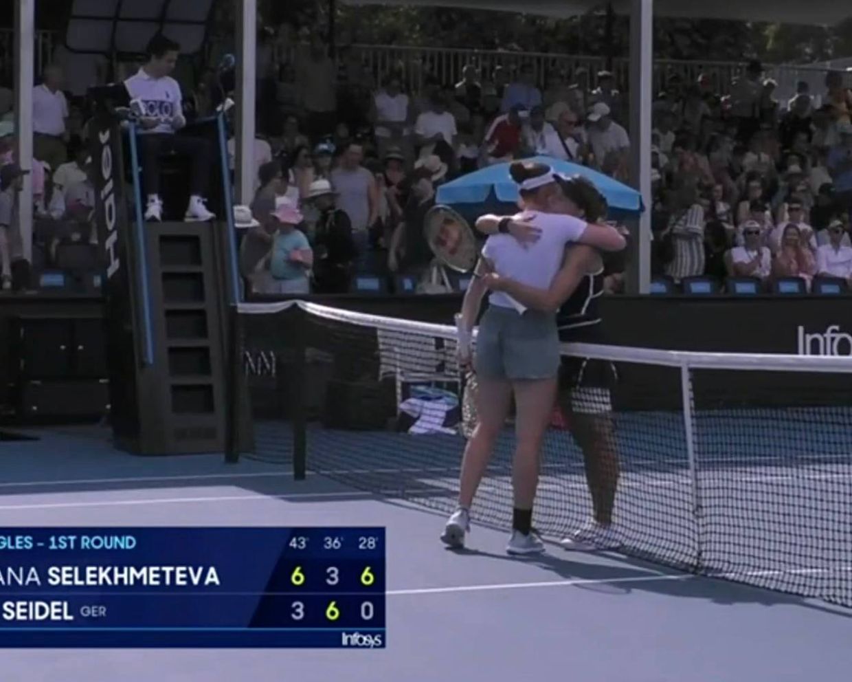 Элла Зайдель и Оксана Селехметьева