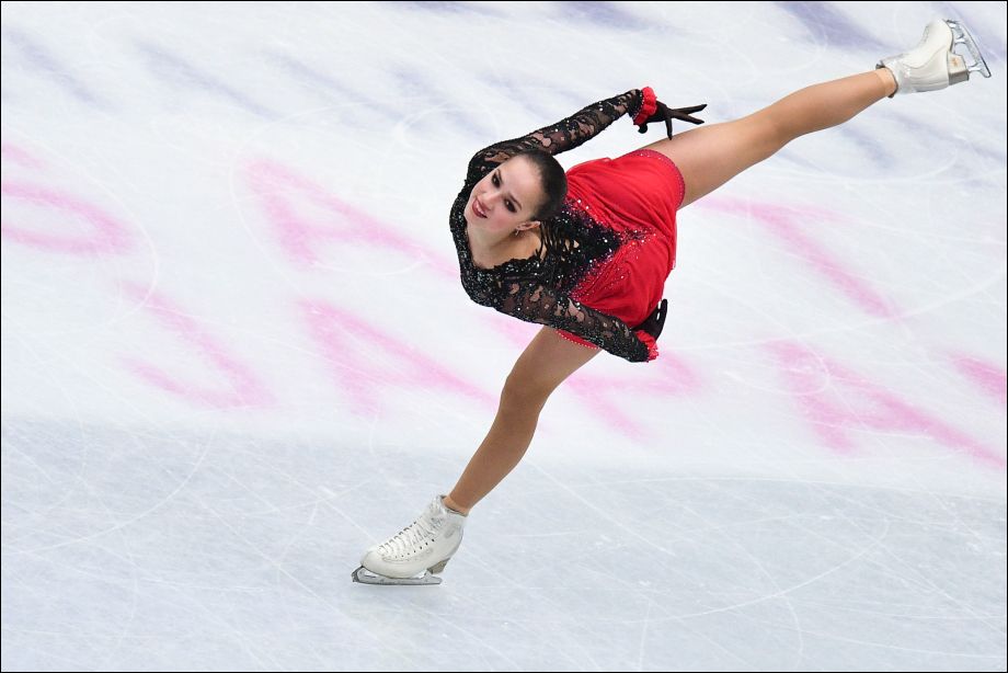 Алина Загитова в произвольной программе «Кармен» на чемпионате мира в Сайтаме