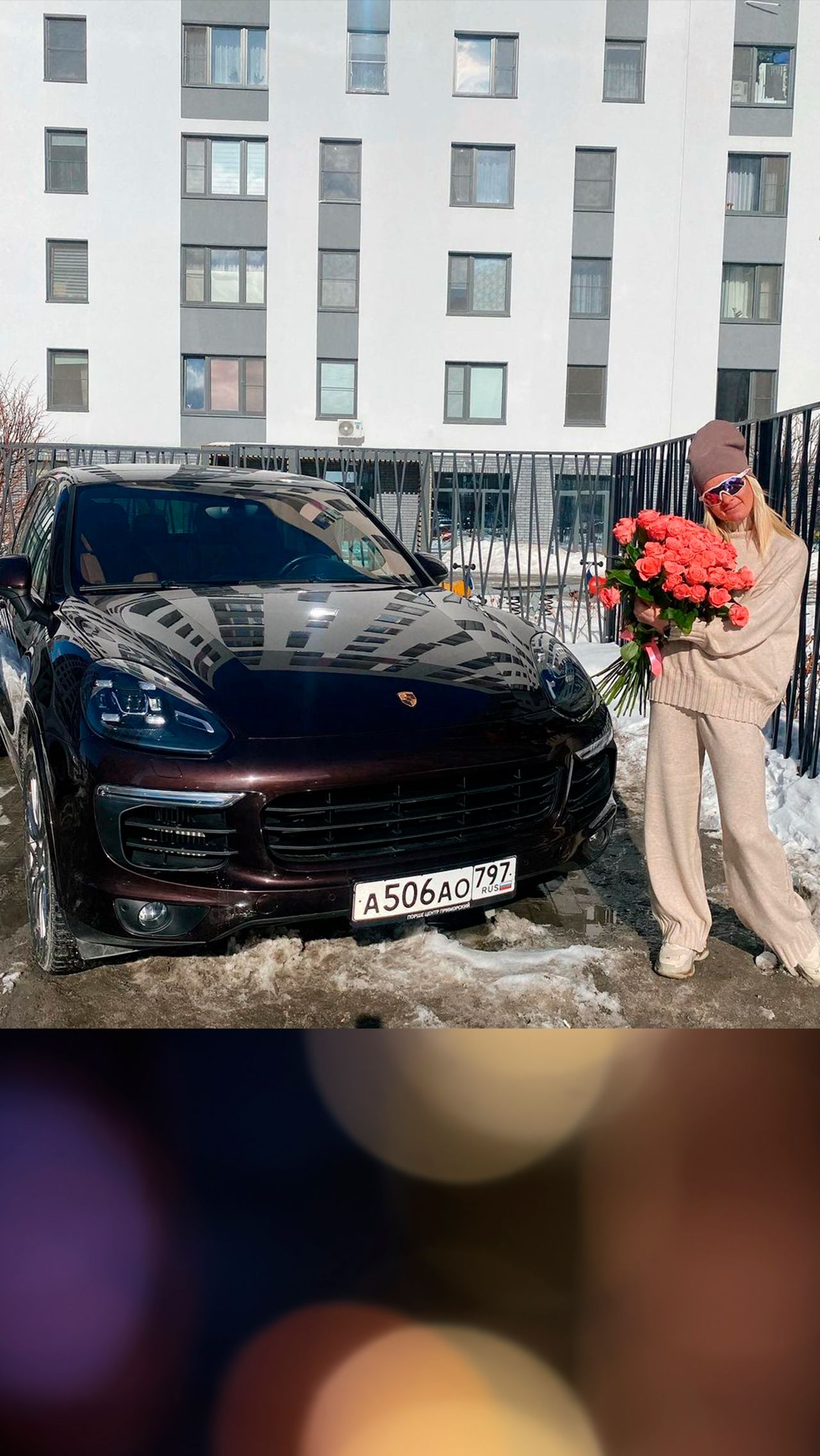 За попадание в топ-6 в гонке на Кубке мира Татьяна Сорина в подарок от своего мужа и тренера Егора Сорина получила кроссовер Porsche.