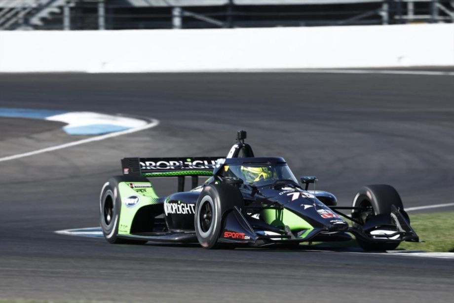 Мик Шумахер на тестах в Индианаполисе