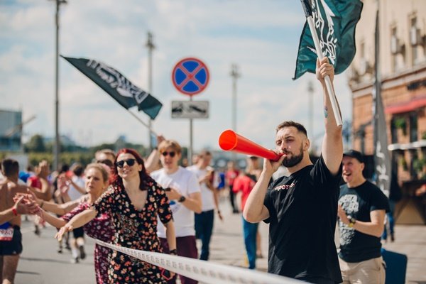 Фото полумарафон лужники