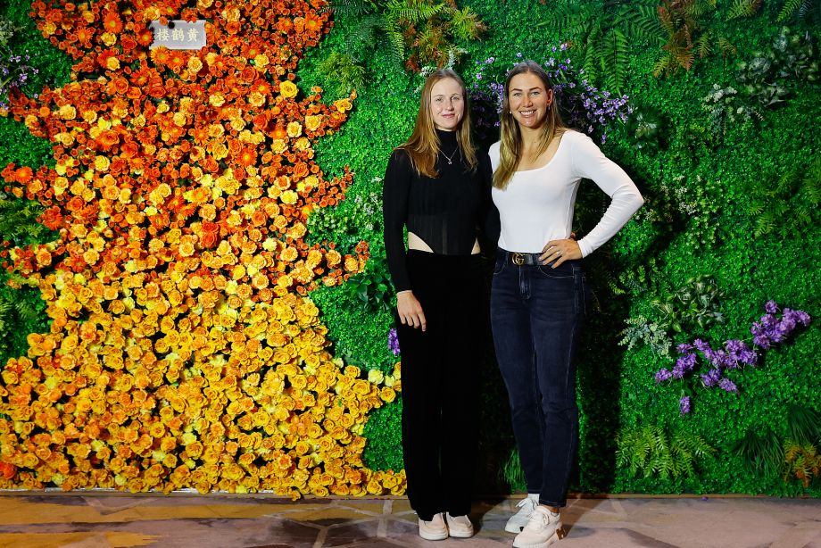 Людмила Самсонова и Николь Меликар-Мартинес