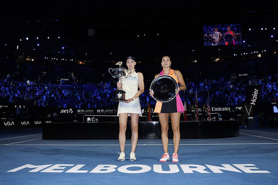 Елена Рыбакина и Арина Соболенко