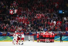 Спорный момент в матче Швейцария — Чехия