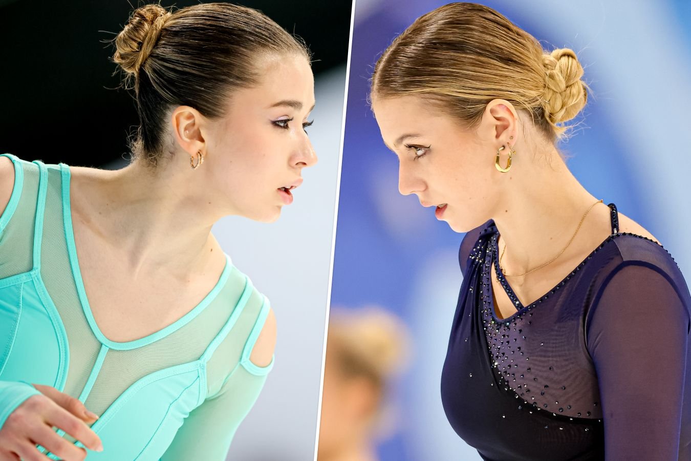 Камила Валиева и Александра Трусова
