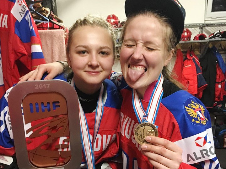 Женская молодёжная сборная России выиграла бронзовые медали ЧМ