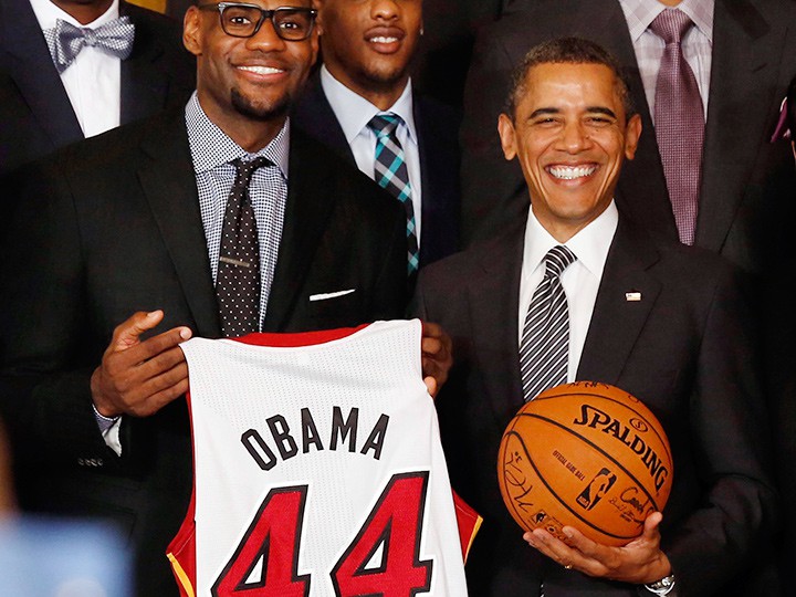 Обама out. Самый баскетбольный президент США