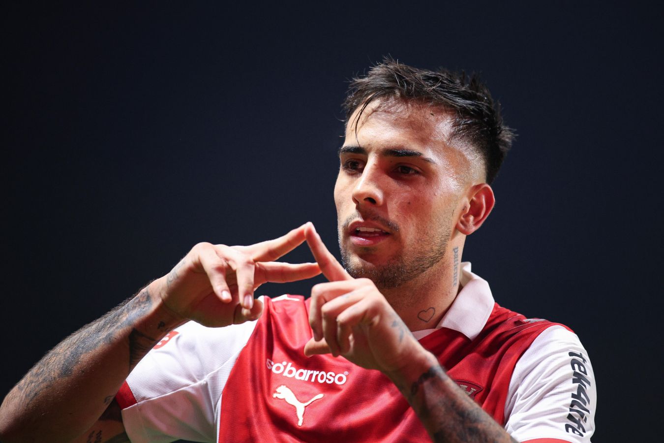 У Саласара огненный сезон в «Браге»