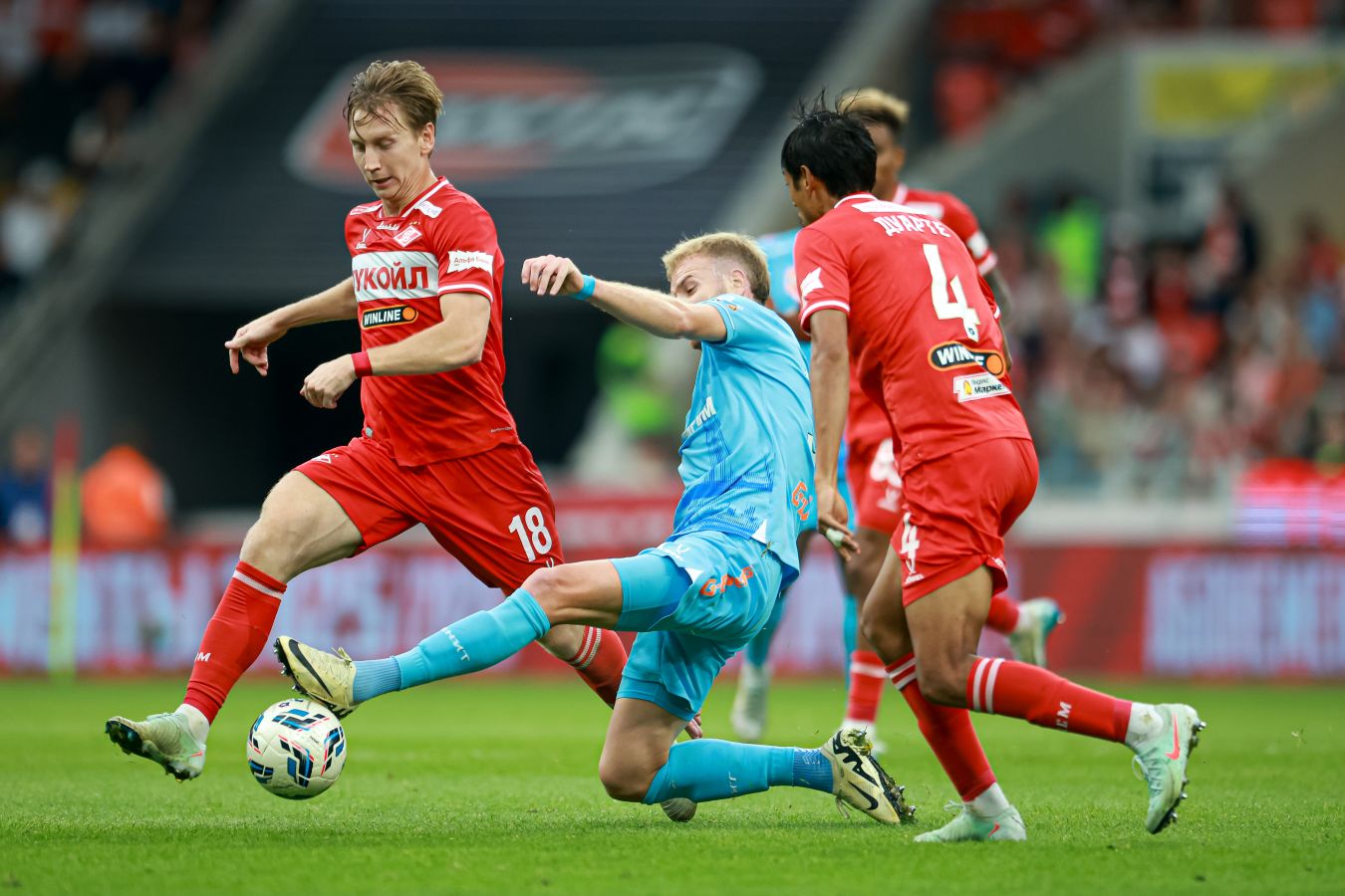 «Зенит» — «Спартак», тест