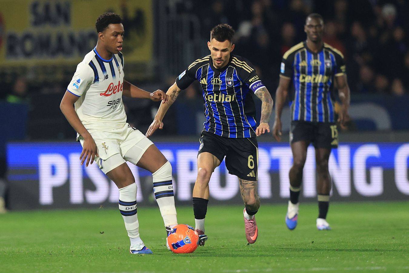 Аталанта упустила победу над Пизой, пропустив гол на 87-й минуте