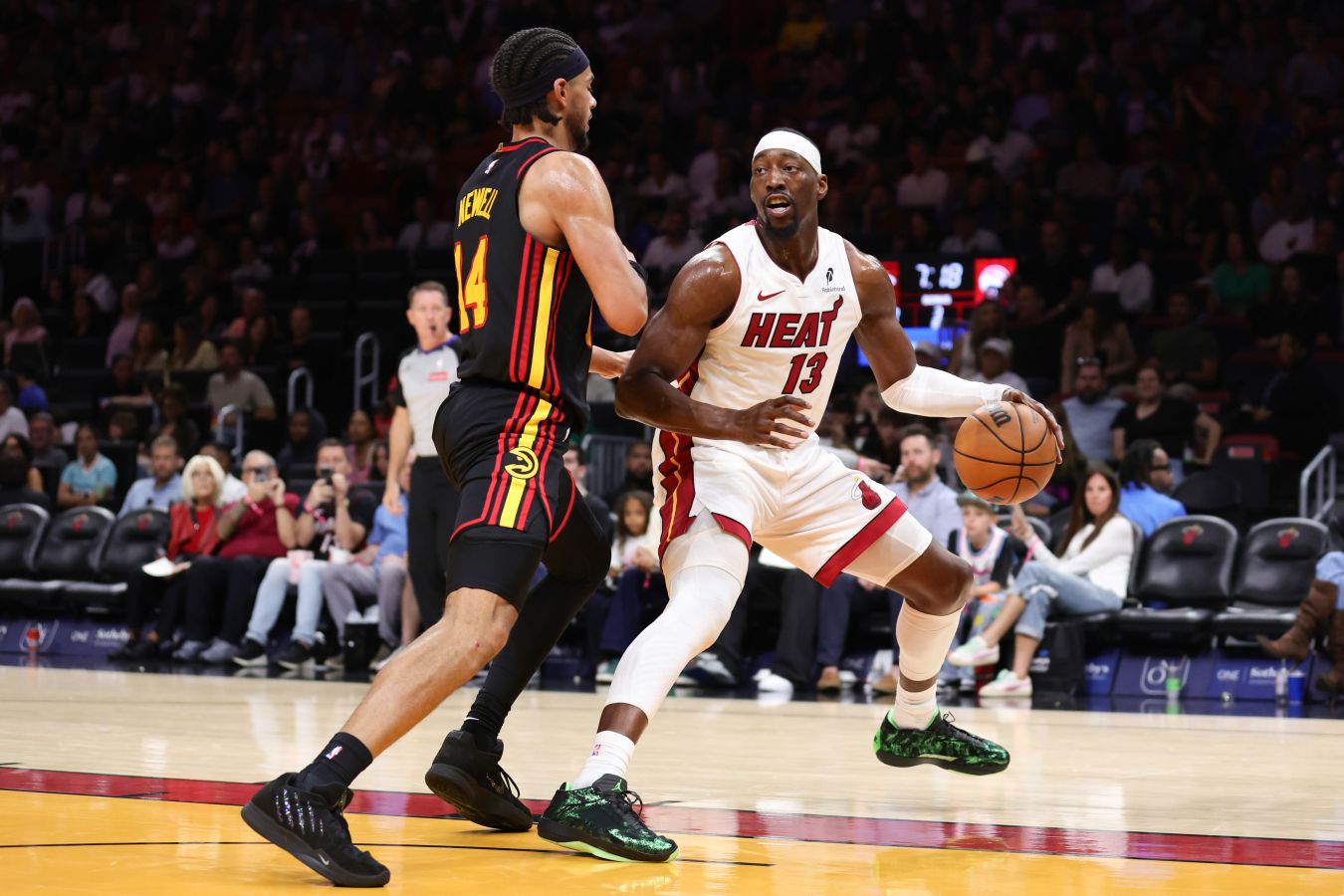 Майами с Голдиным обыграл Атланту в заключительном матче регулярного чемпионата НБА