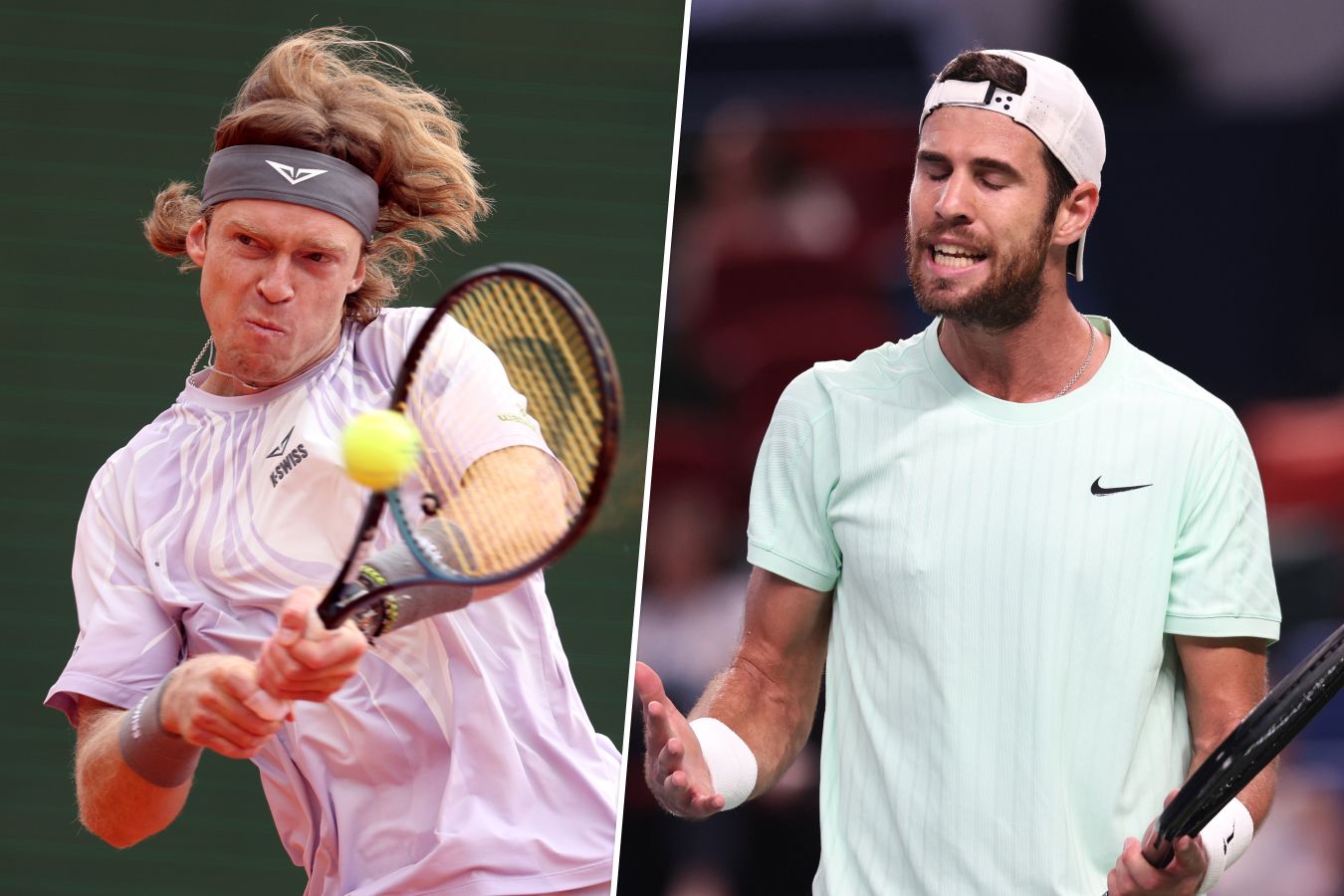 Андрей Рублёв и Карен Хачанов