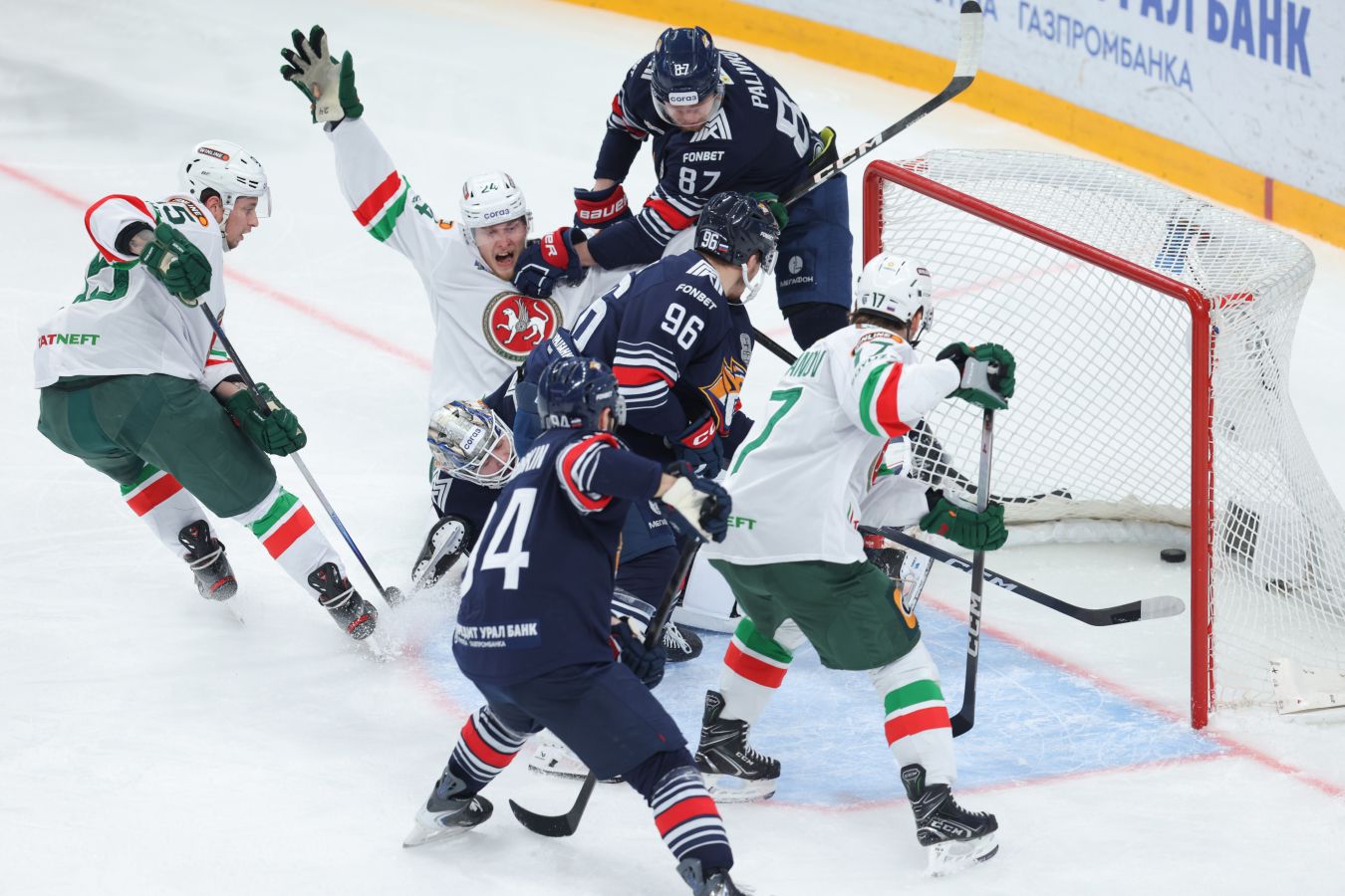 Отчёт «Металлург» Мг — «Ак Барс» — 2:5