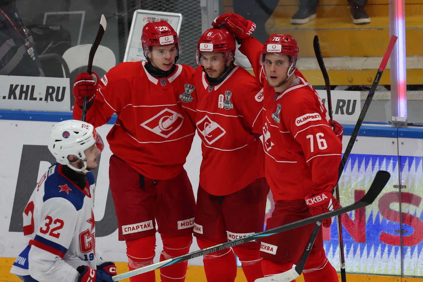 Онлайн-трансляция матча МХК «Спартак» — «СКА-1946»