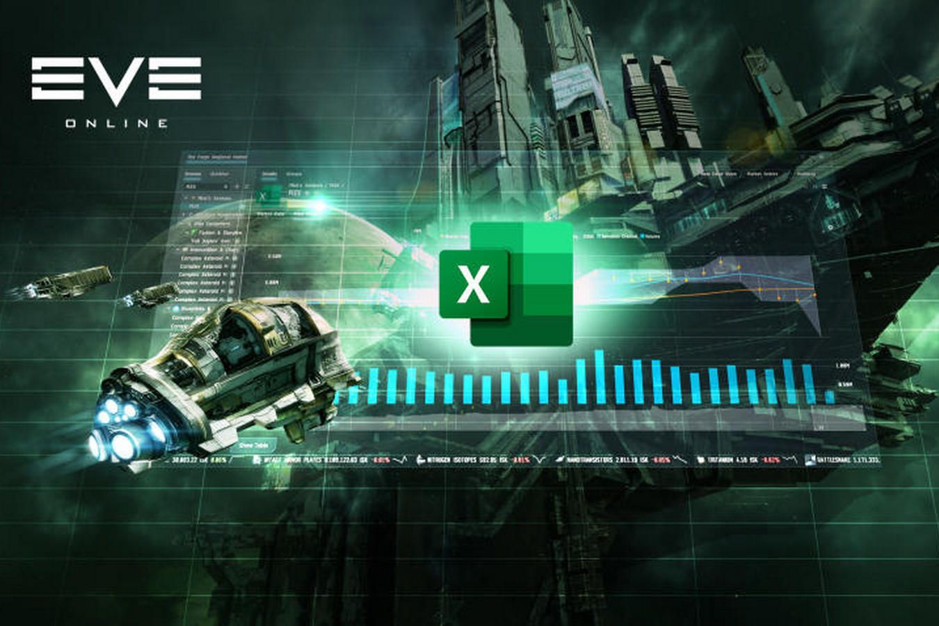 В космическую EVE Online добавили официальную поддержку таблиц Microsoft  Excel - Чемпионат