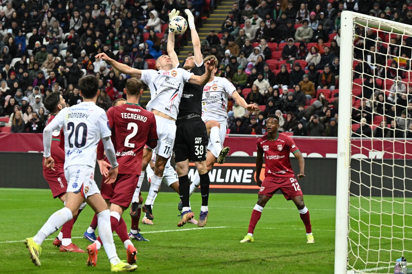 Отчёт «Рубин» — ЦСКА — 0:0