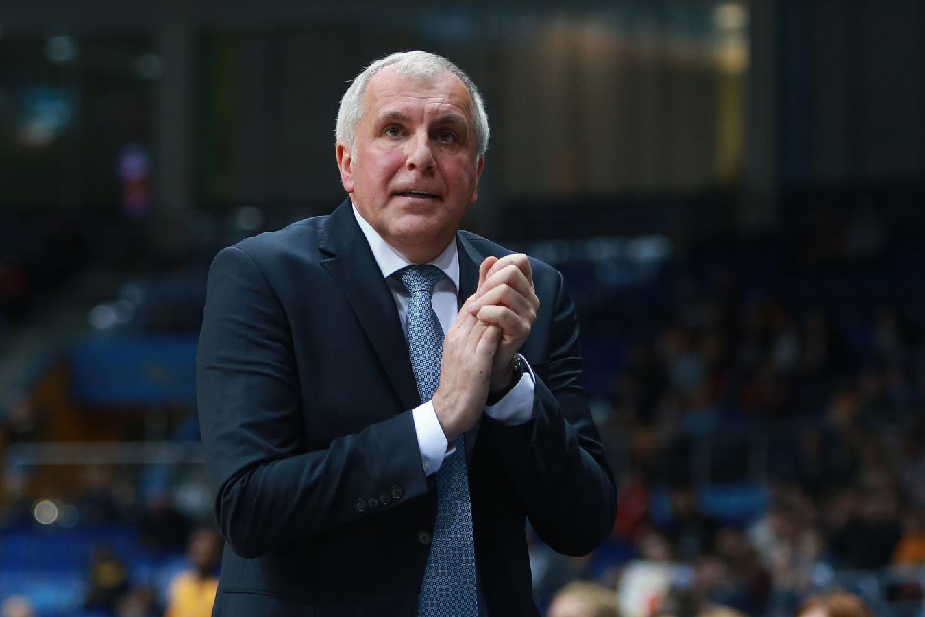 Видео: фанаты Партизана уговаривают Желько Обрадовича не покидать клуб