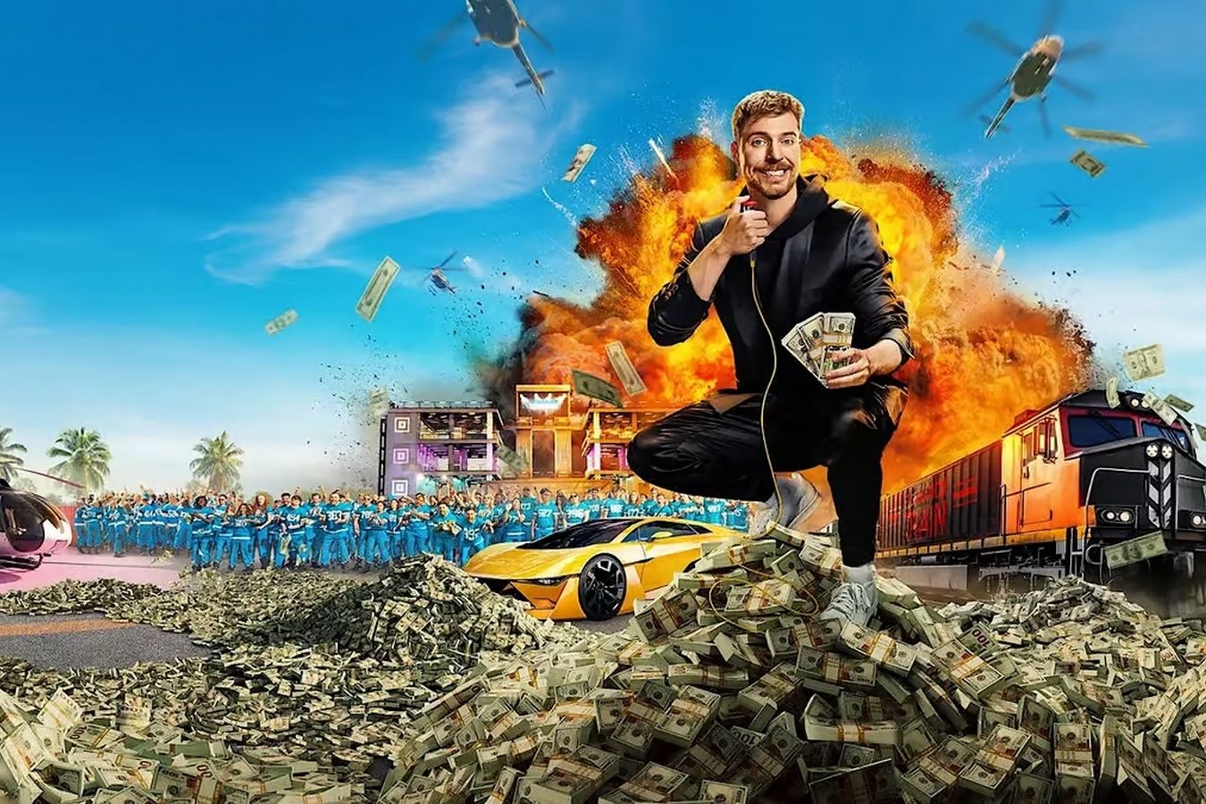 Стартовало Beast Games — реалити-шоу в духе «Игры в кальмара» от блогера MrBeast