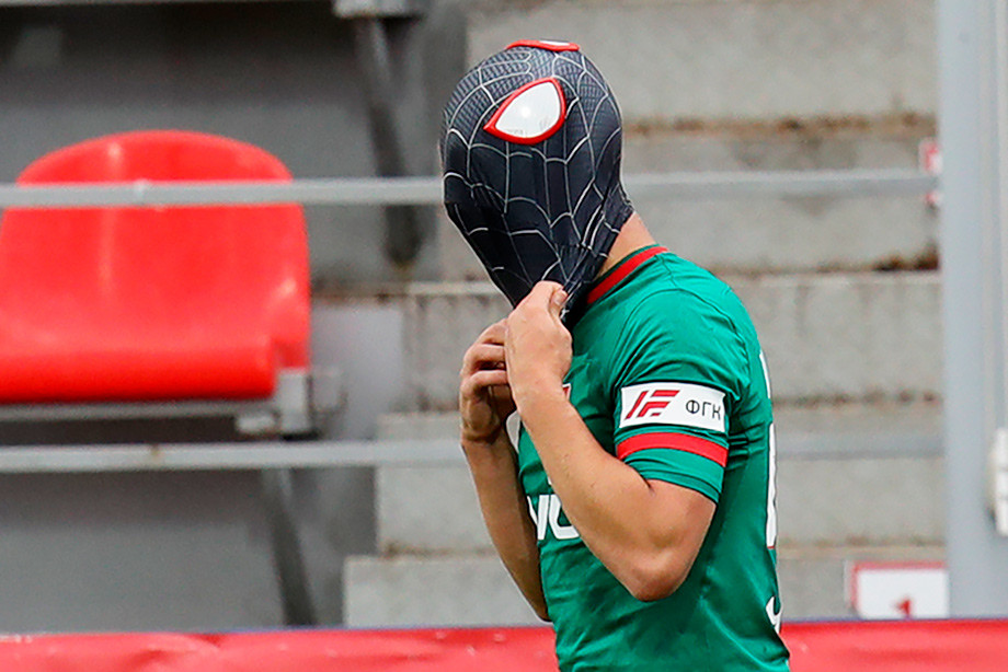 Игрок молодёжной команды «Локо» отпраздновал гол в маске Человека-паука