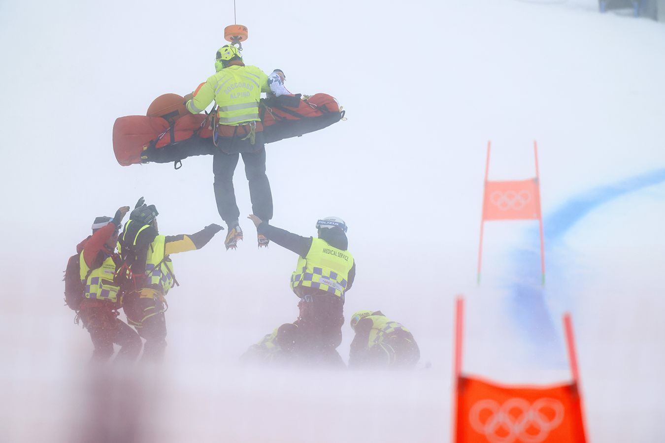 Страшное падение горнолыжника на Олимпиаде
