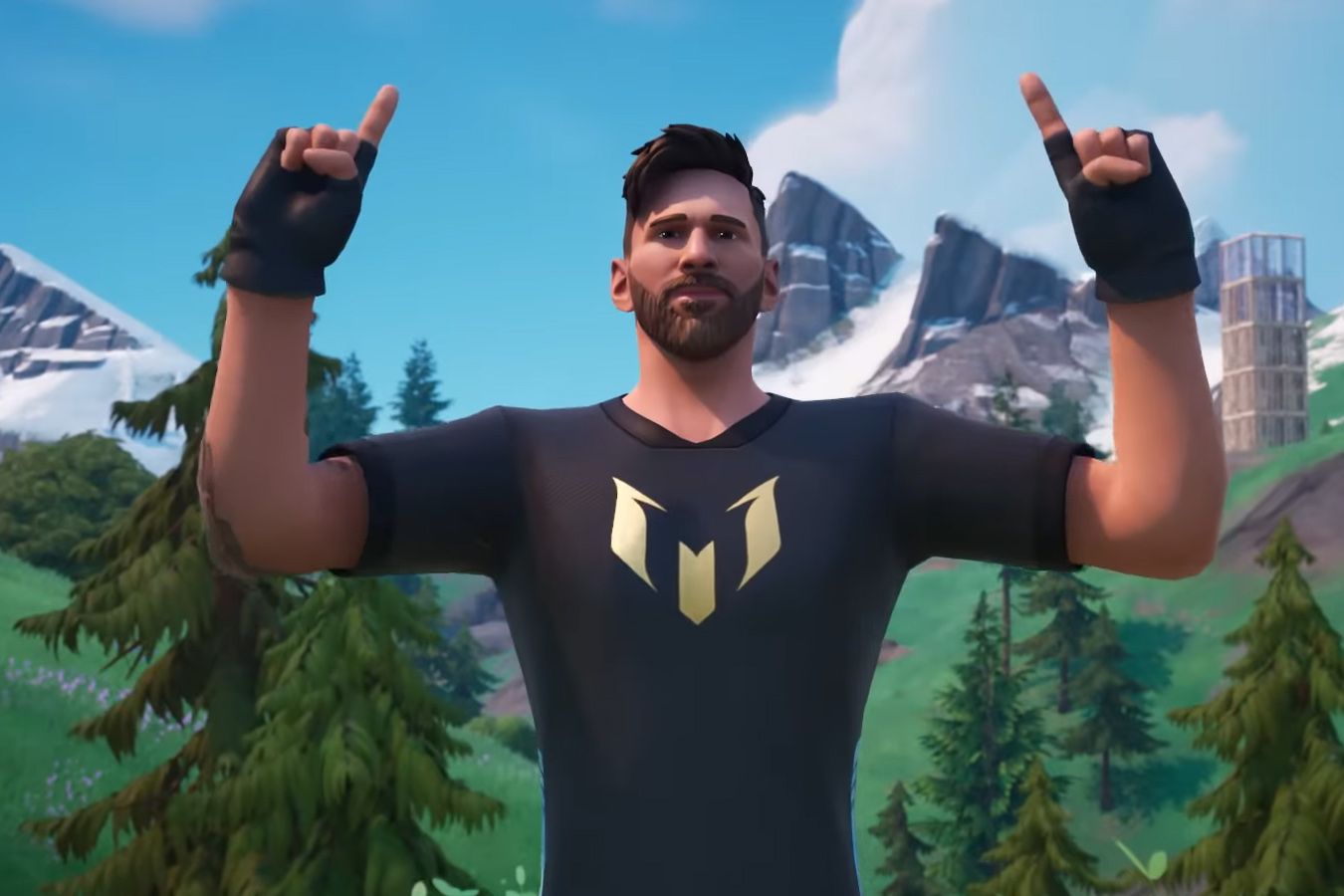 Лионеля Месси добавят в Fortnite уже сегодня — трейлер и скриншоты