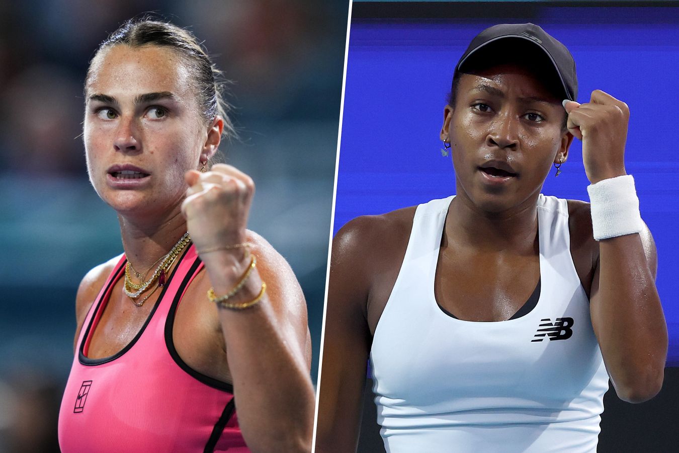 Арина Соболенко и Кори Гауфф