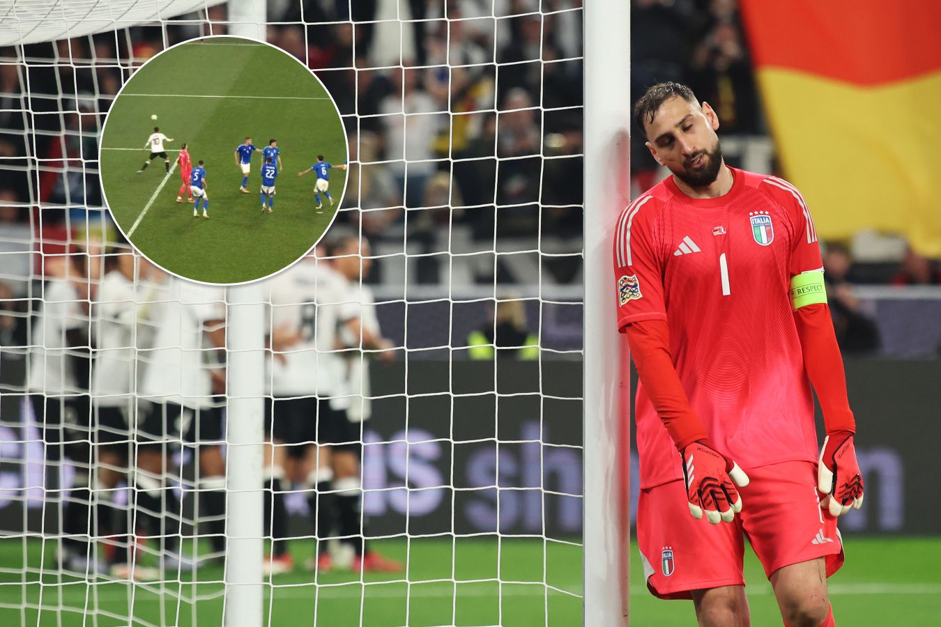 Отчёт Германия — Италия — 3:3